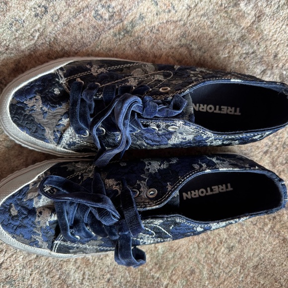 TRETORN MARLEY4 ARTIST BROCADE SNEAKERS SZ 7.5 - Picture 10 of 13